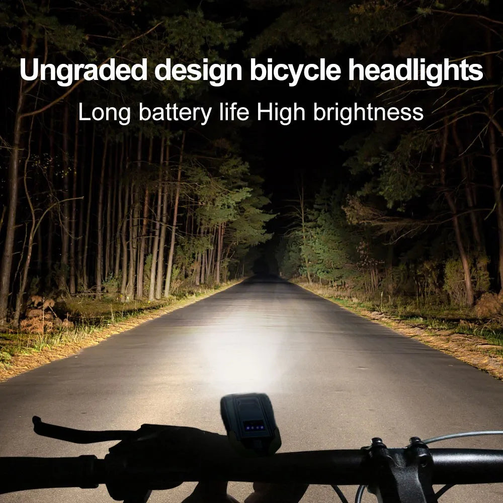 LED Smart Induction Bicycle Front Lamp