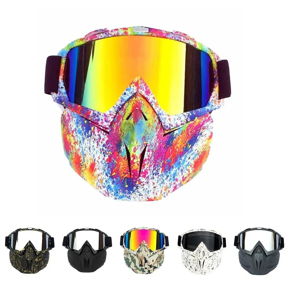 Kid's Tactical Mask Goggle Glasses