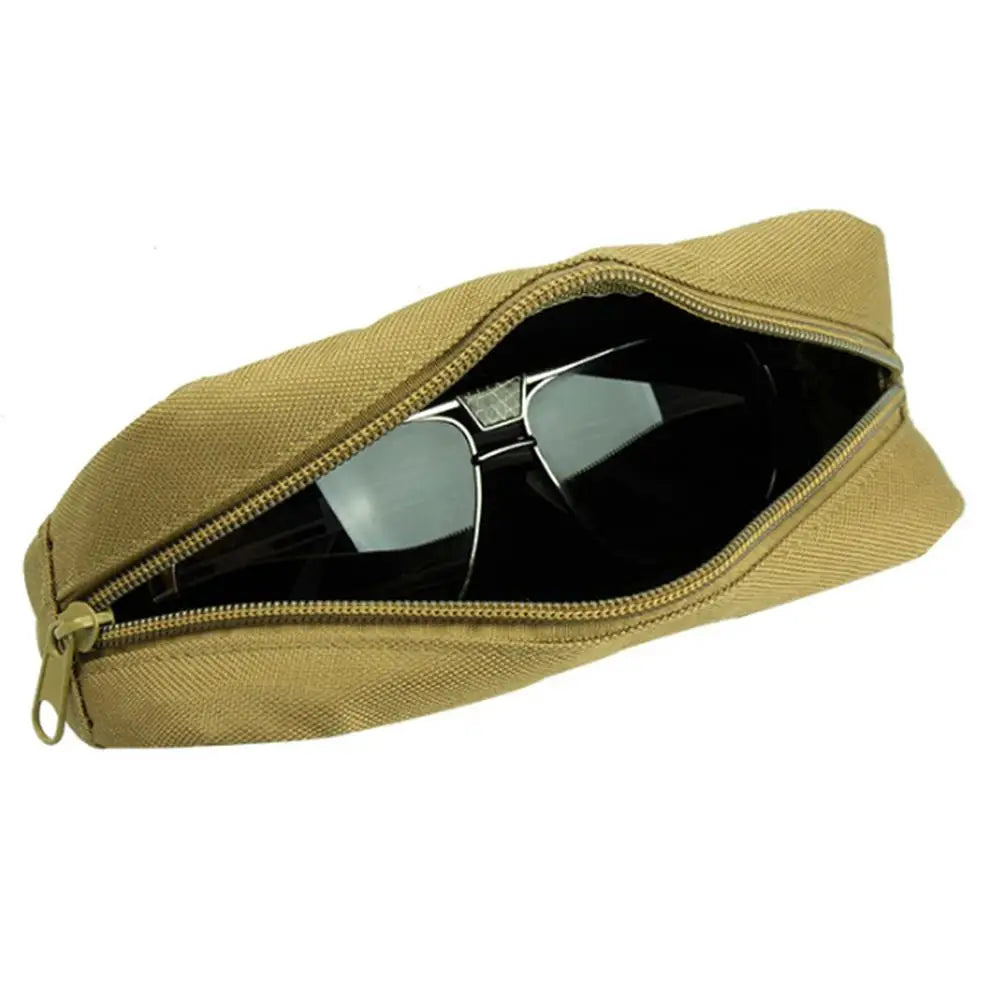 Outdoor Zippered Portable Glasses Bag