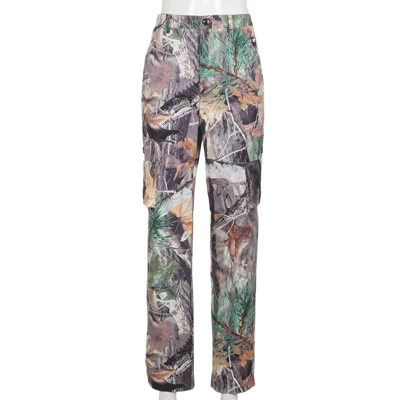 Noiselessly Cloth Cotton Breathable Bionic Camouflage Pants