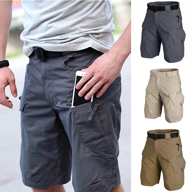 2021 Upgraded Waterproof Shorts Men's Cargo Shorts