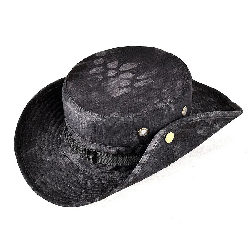 Twilight Bear Outdoor Bucket Hat