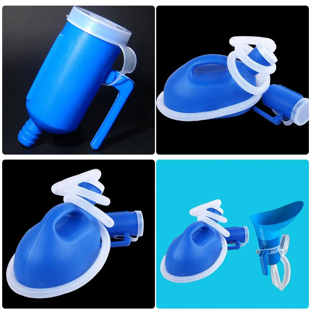 2000ml Blue White Portable Urinal