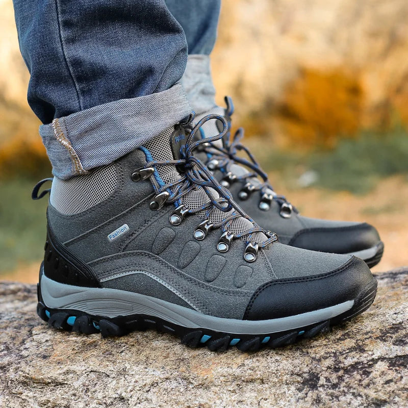 Hiking Shoes for Men and Women Trekking Boots High-Top Mountain Climbing Shoes