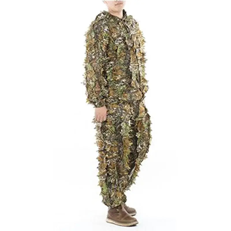 Camouflage Suit Leaf Lightweight Two-piece