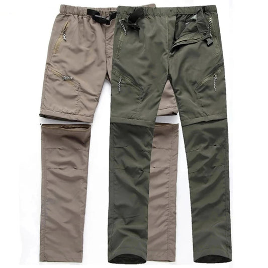 New Breathable, Waterproof, and Quick Dry Men's Tactical Outdoor Hiking Pants for Summer Camping and Trekking Adventures