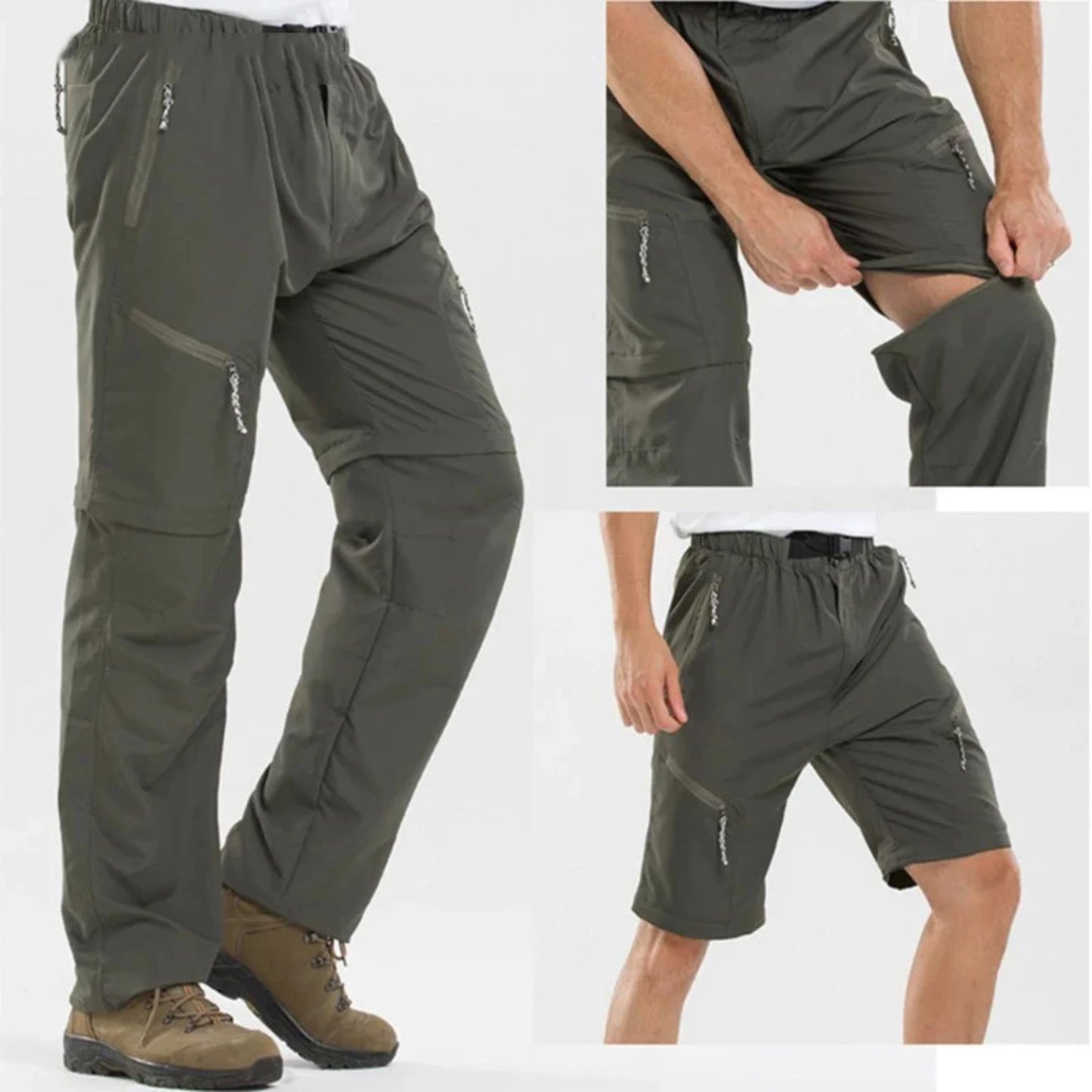 New Breathable, Waterproof, and Quick Dry Men's Tactical Outdoor Hiking Pants for Summer Camping and Trekking Adventures