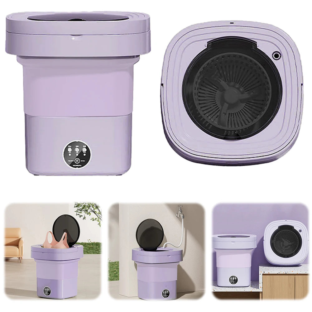 10L Small Folding Washing Machine