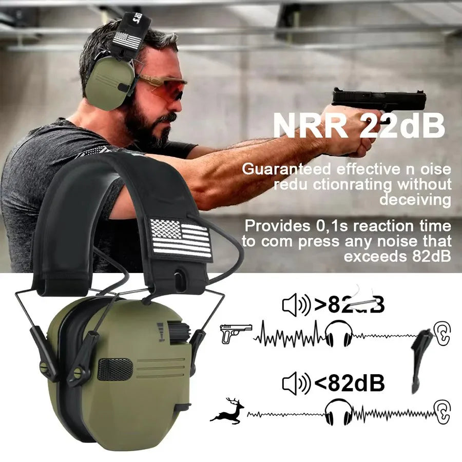 Original Military Tactical Shooting Earmuffs