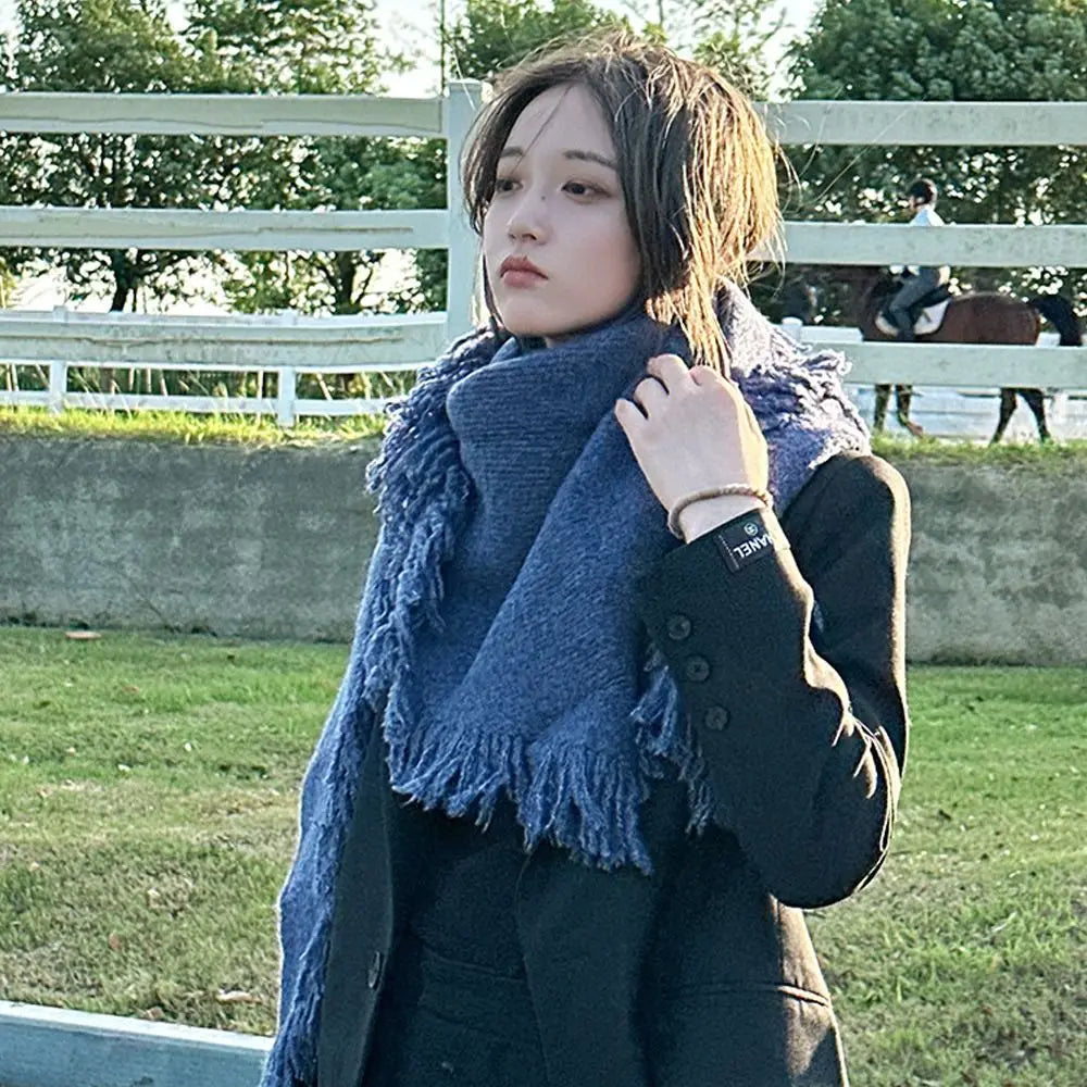 High Quality Winter Triangle Shawls