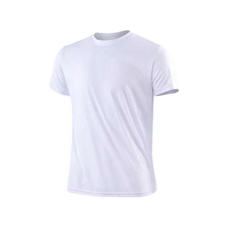 Men's Quick Dry Short Sleeve Moisture Wicking Round Neck T-Shirt