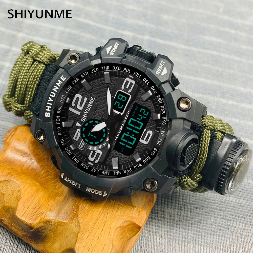 Outdoor Survival Watch Multifunctional