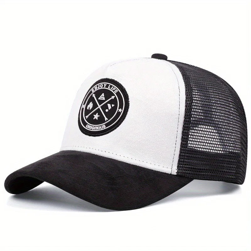 Unisex Cap ENJOY LIFE Letter Patch Baseball Cap