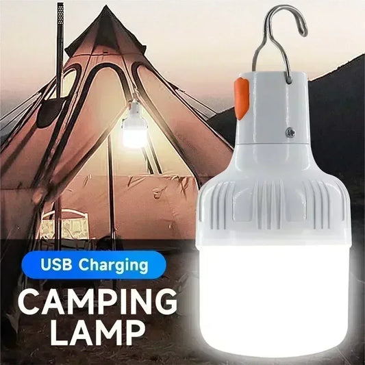 Outdoor USB Rechargeable LED Light Bulb Lantern