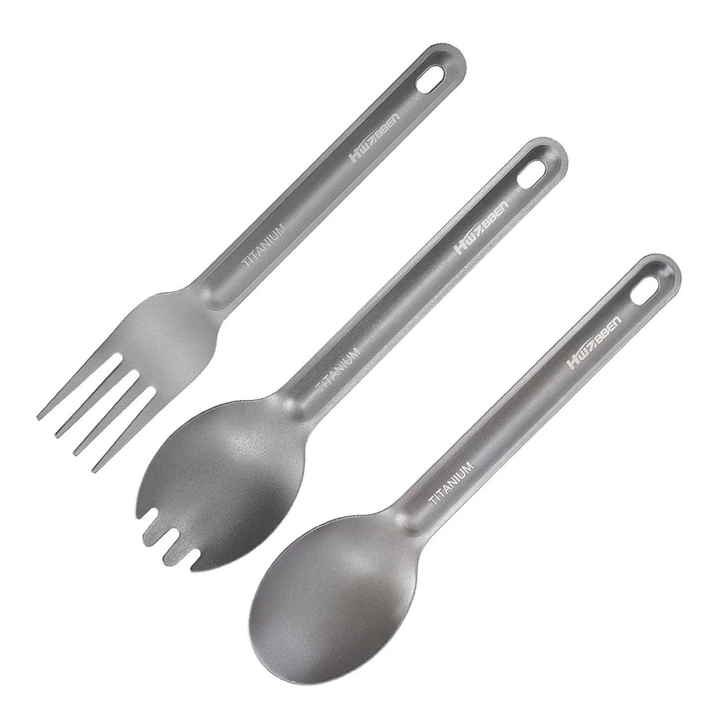 Camping Titanium Cutlery Set