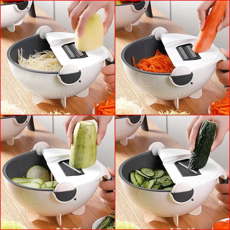 Multifunctional 2 In 1 Vegetable Slicer