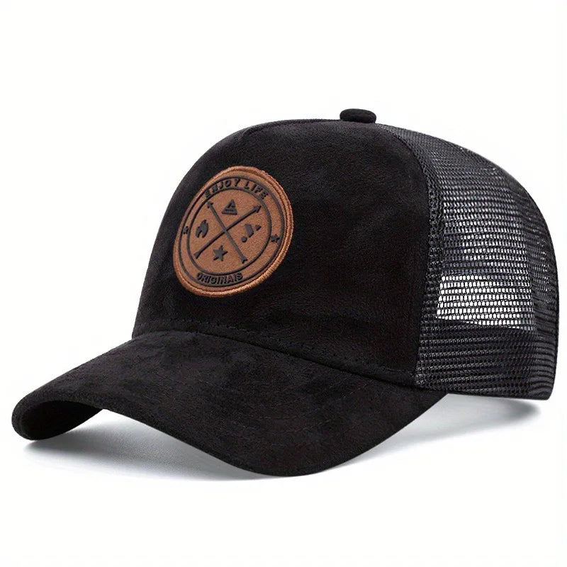 Unisex Cap ENJOY LIFE Letter Patch Baseball Cap