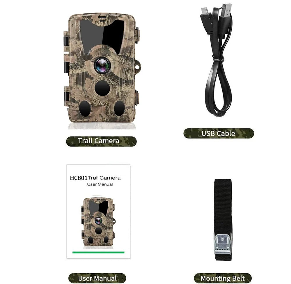 Outdoor Wildlife 20MP HD 1080P Trail Camera