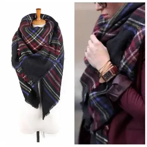 140*140cm Unisex Warm Blanket/Scarf