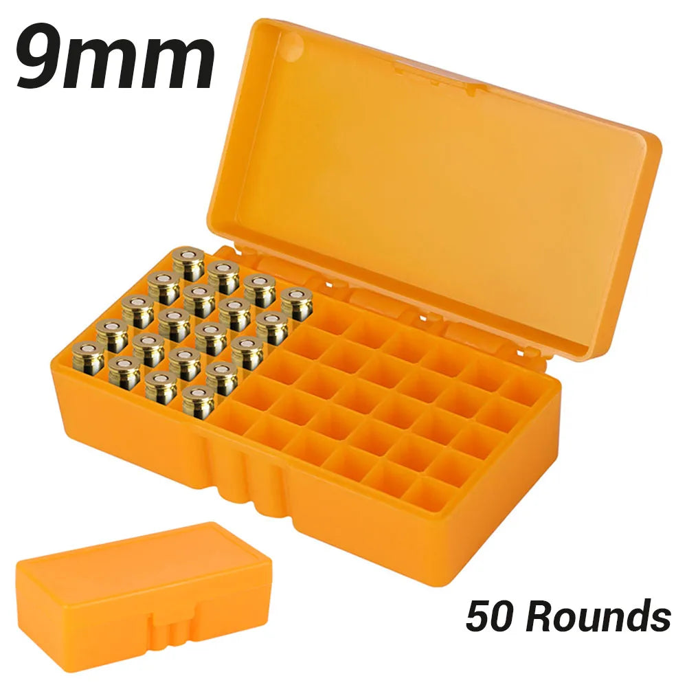 50 Rounds Tactical Ammo Box 9mm