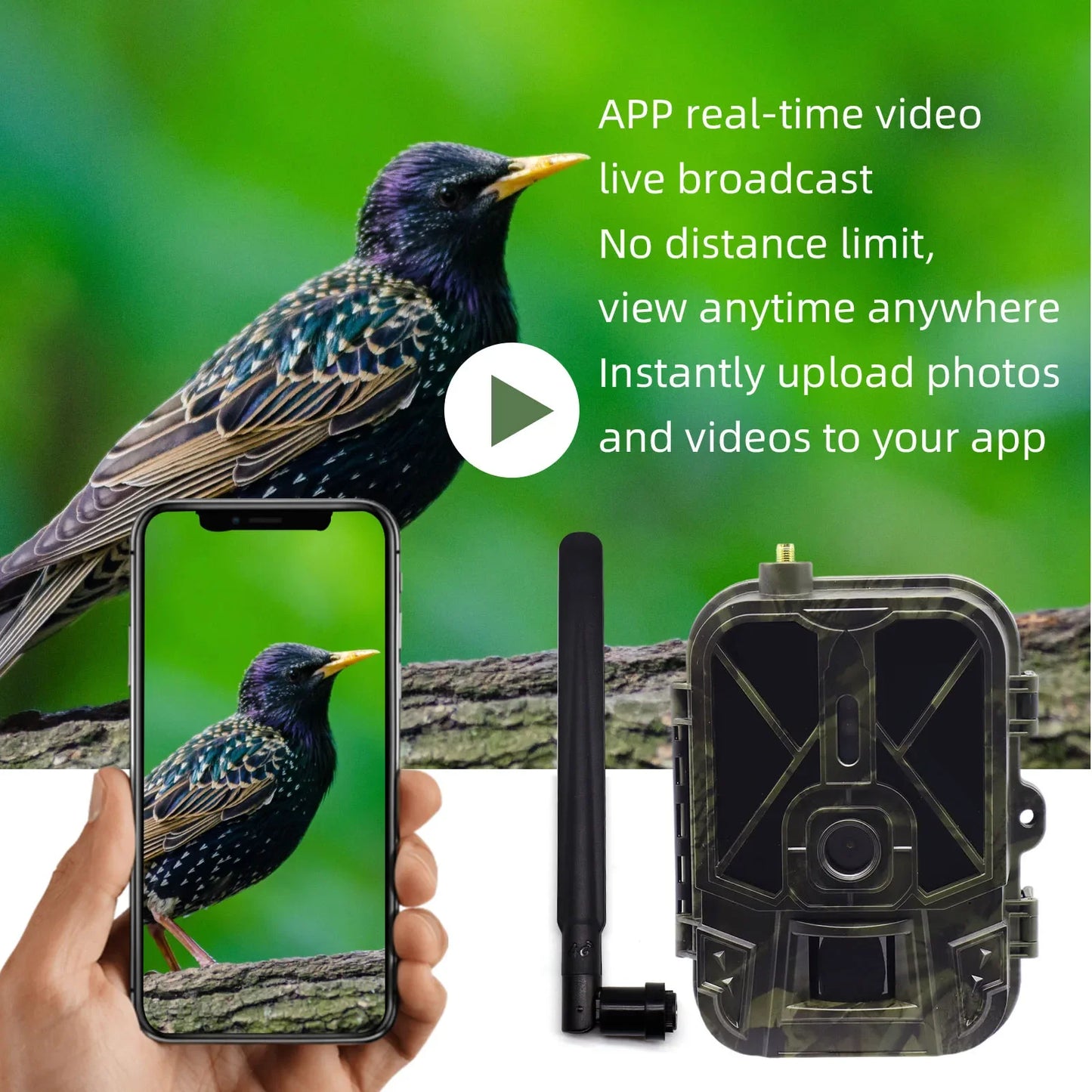 4G Tracking Camera 4K