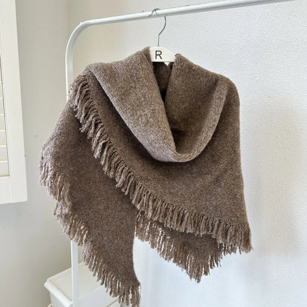 High Quality Winter Triangle Shawls