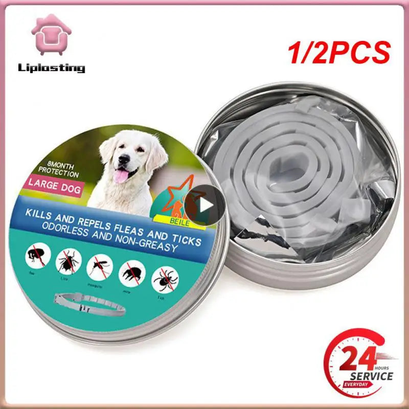 Pet Flea And Tick Collar For Dogs And Cats