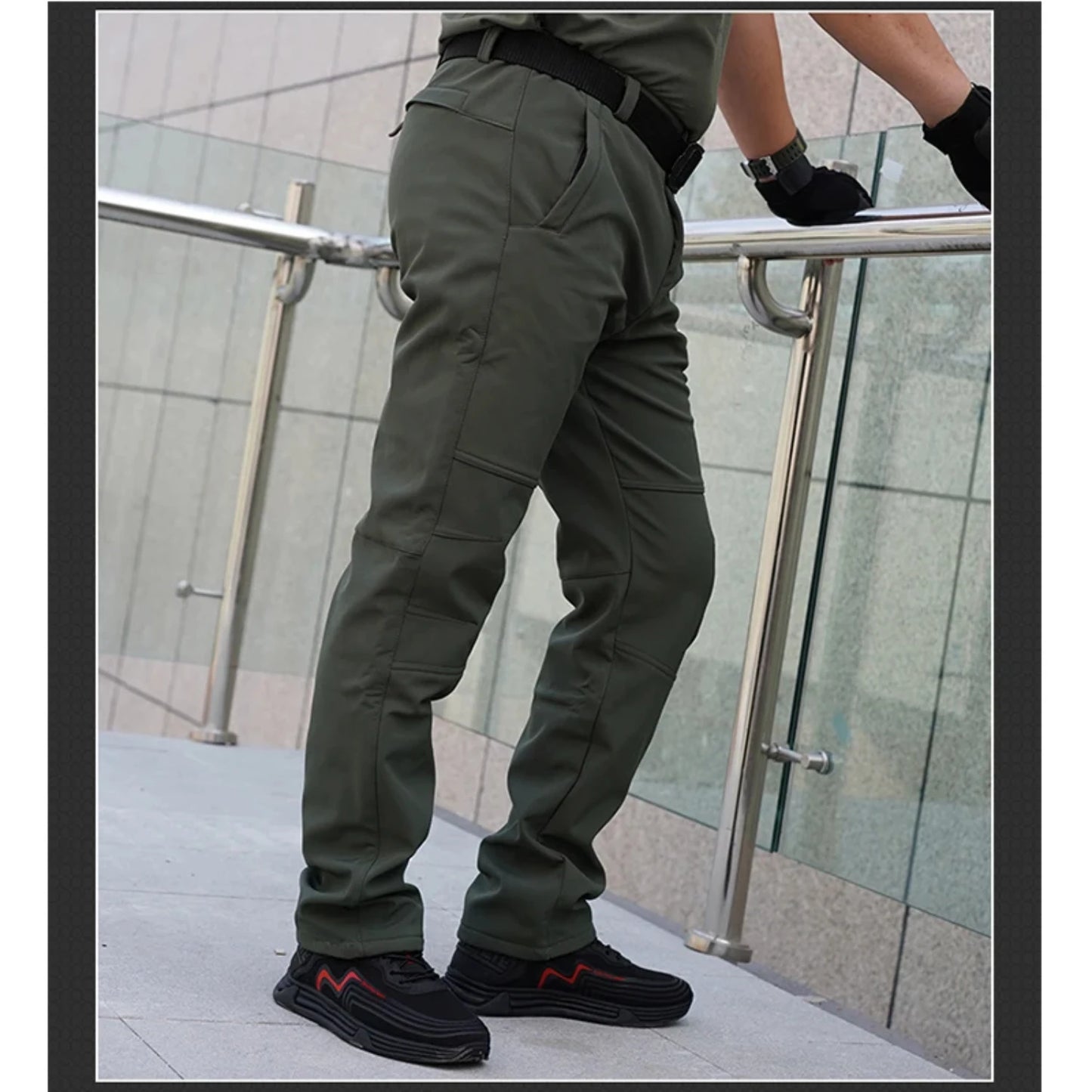 New Thick Warm Fleece Hiking Pants