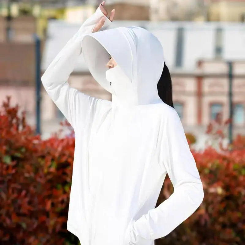 Sun Protection Jacket Long Sleeve UPF 50 Sun Protection Hoodie