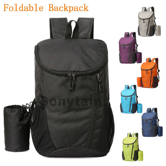 Large-capacity Foldable Camping Backpack