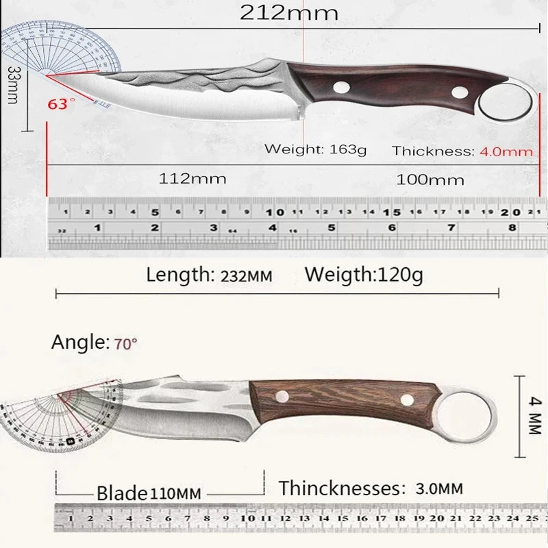 Stainless Steel Boning Knife