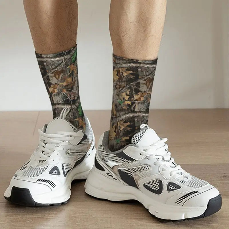 Real Tree Hunting Camo Crew Socks