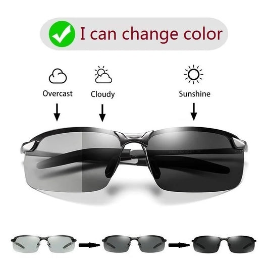 Photochromic Polarized Sunglasses