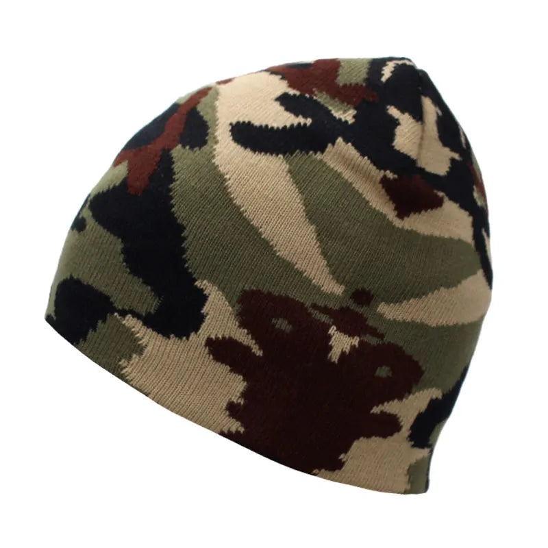 Camouflage Knitted Hat