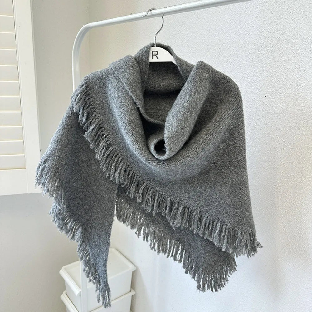 High Quality Winter Triangle Shawls