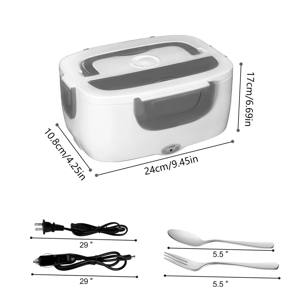 2-In-1 Electric Heating Lunch Box