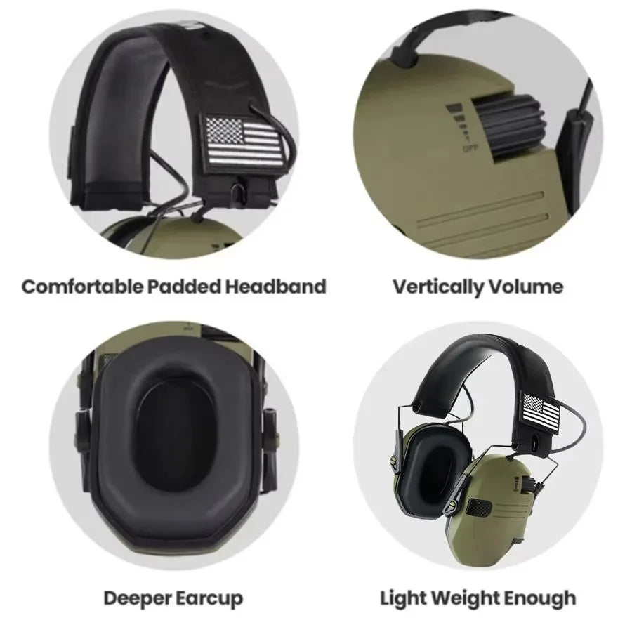 Original Military Tactical Shooting Earmuffs