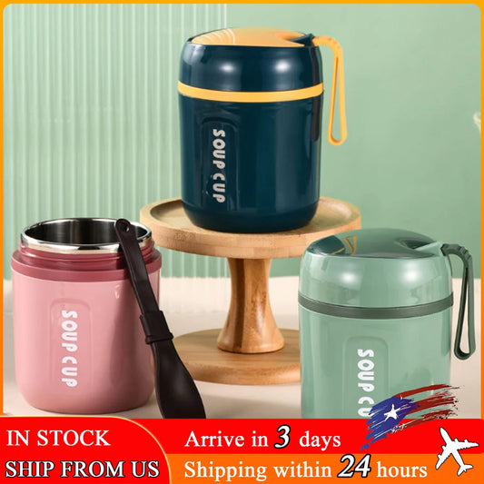 480ml Mini Thermal Lunch Box