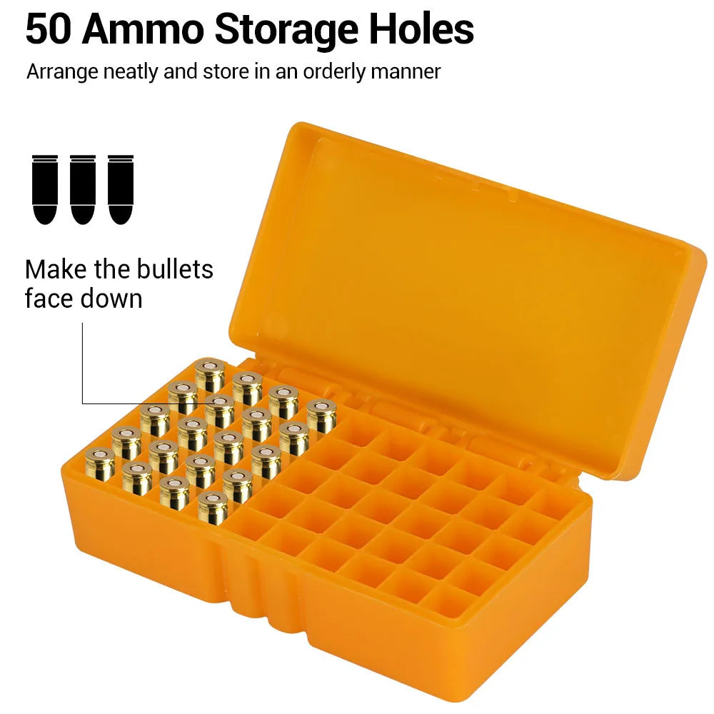 50 Rounds Tactical Ammo Box 9mm