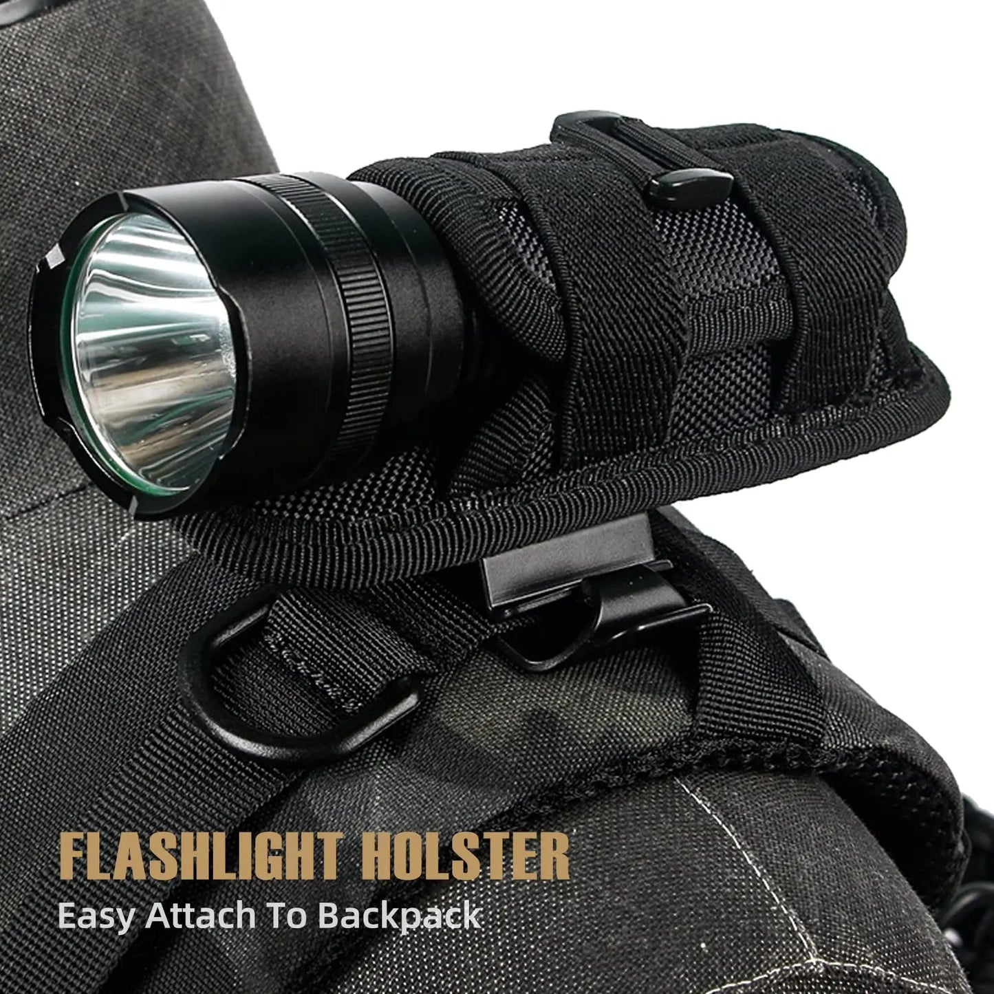 Tactical Flashlight Pouch Holster