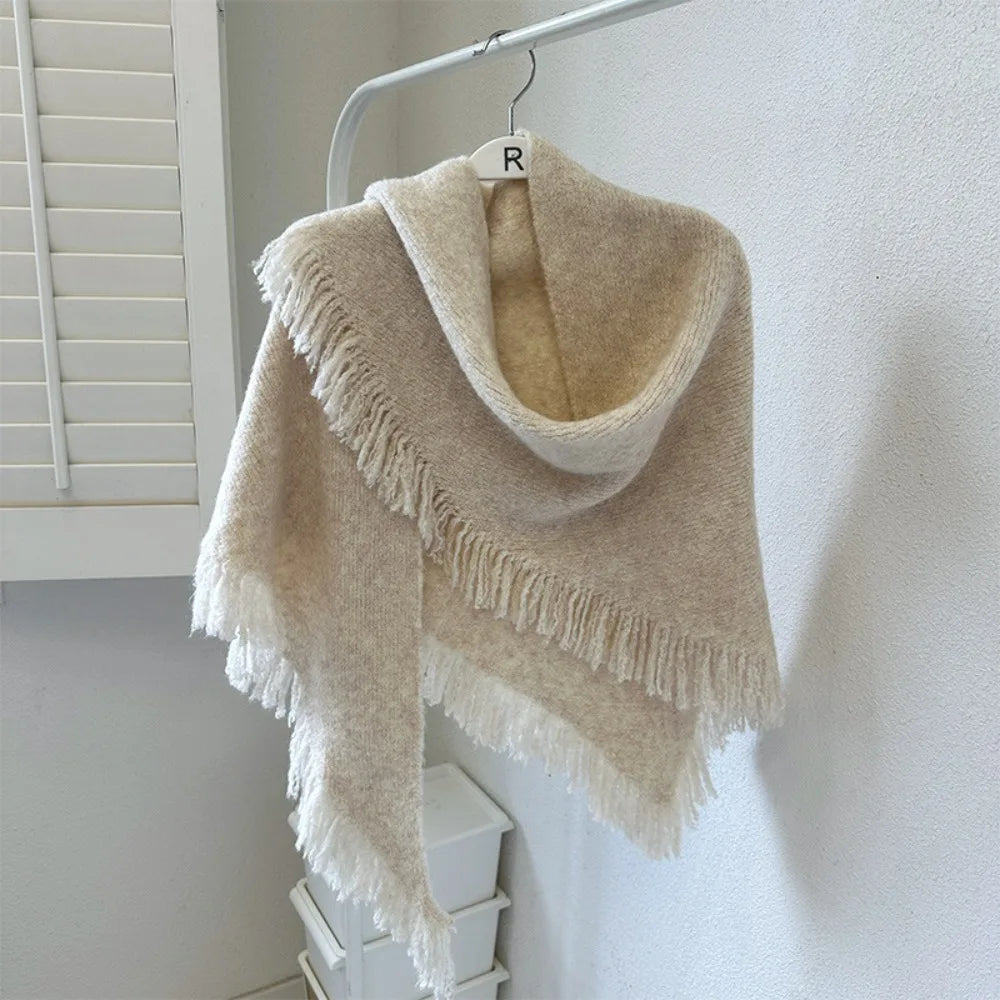 High Quality Winter Triangle Shawls