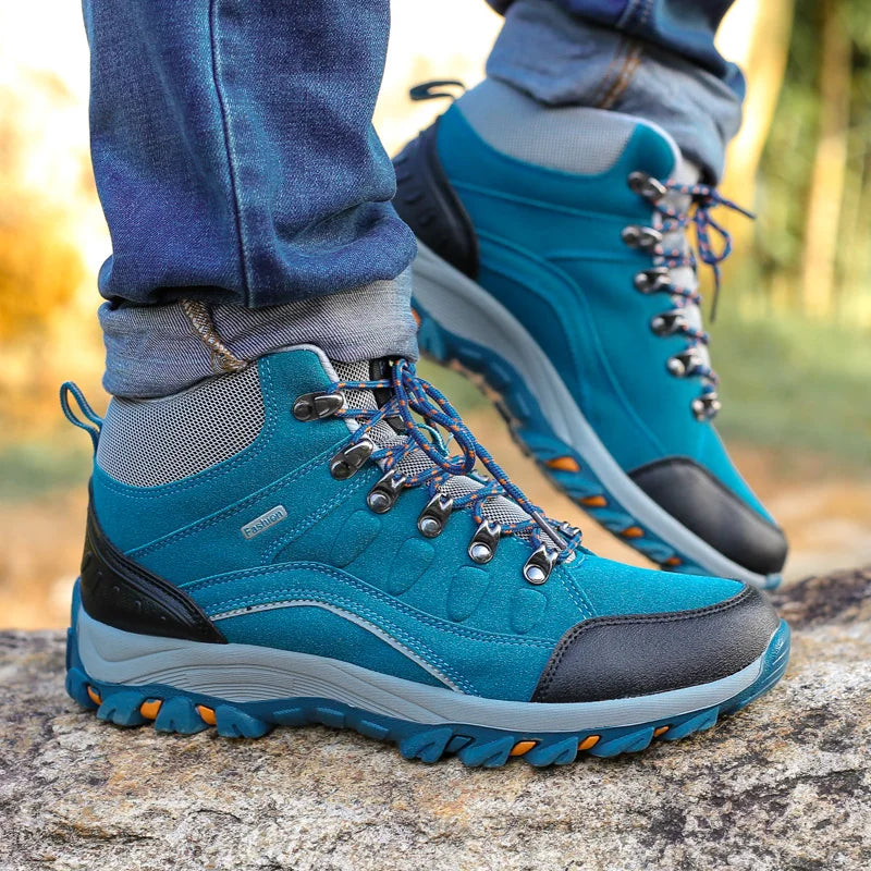 Hiking Shoes for Men and Women Trekking Boots High-Top Mountain Climbing Shoes