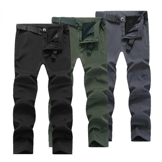 New Winter Men Camping Hiking Pants