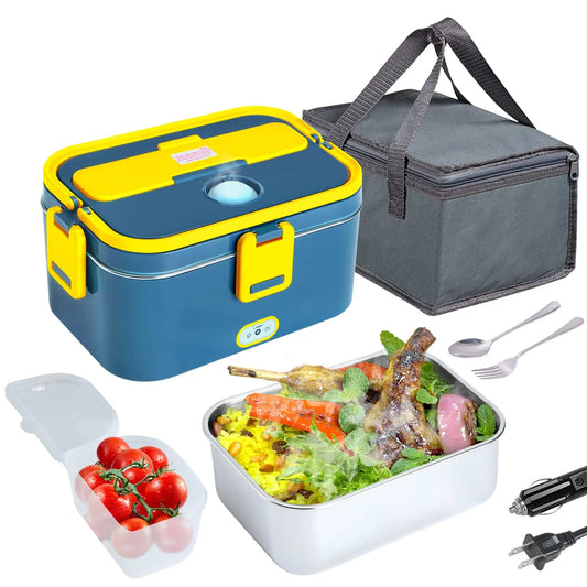 1.8-Litre Stainless Steel Electric Heating Lunch Box