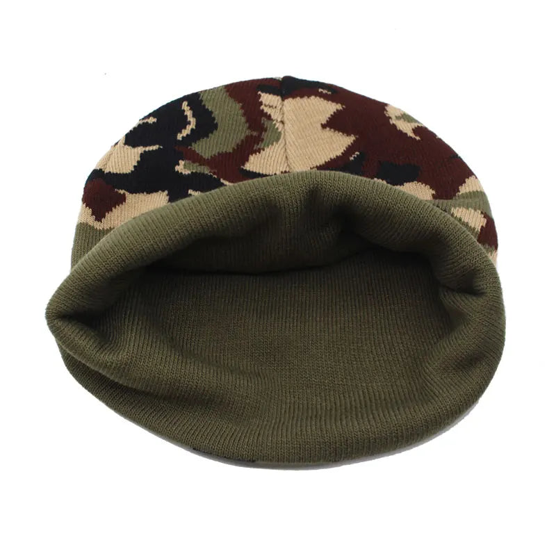 Camouflage Knitted Hat