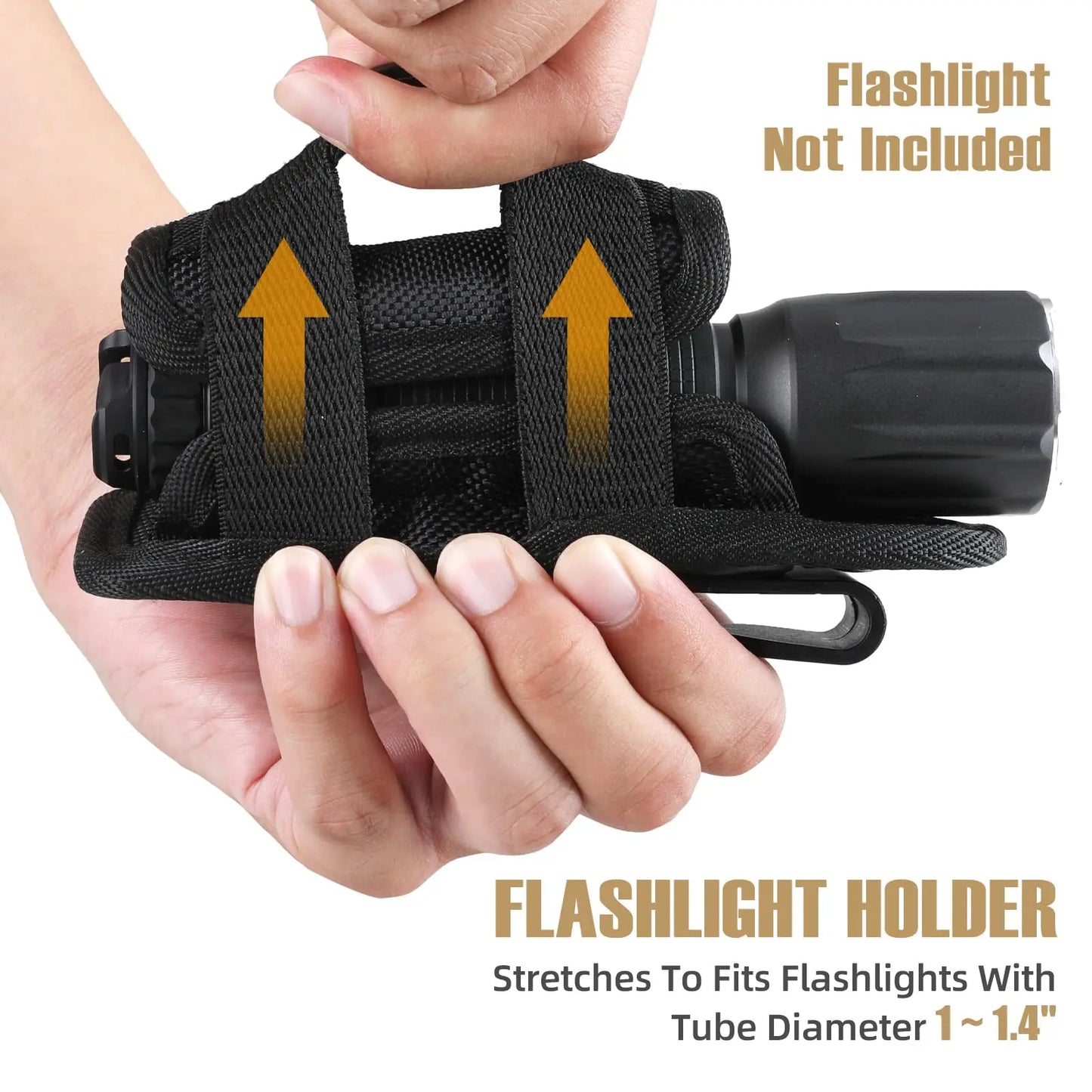 Tactical Flashlight Pouch Holster