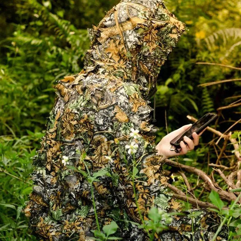 Camouflage Suit Leaf Lightweight Two-piece