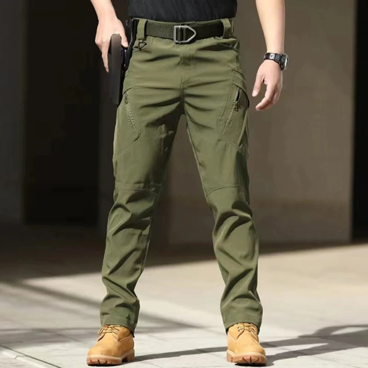 New Men's Spring Autumn Fall Cargo Tactical Quick Dry Pants