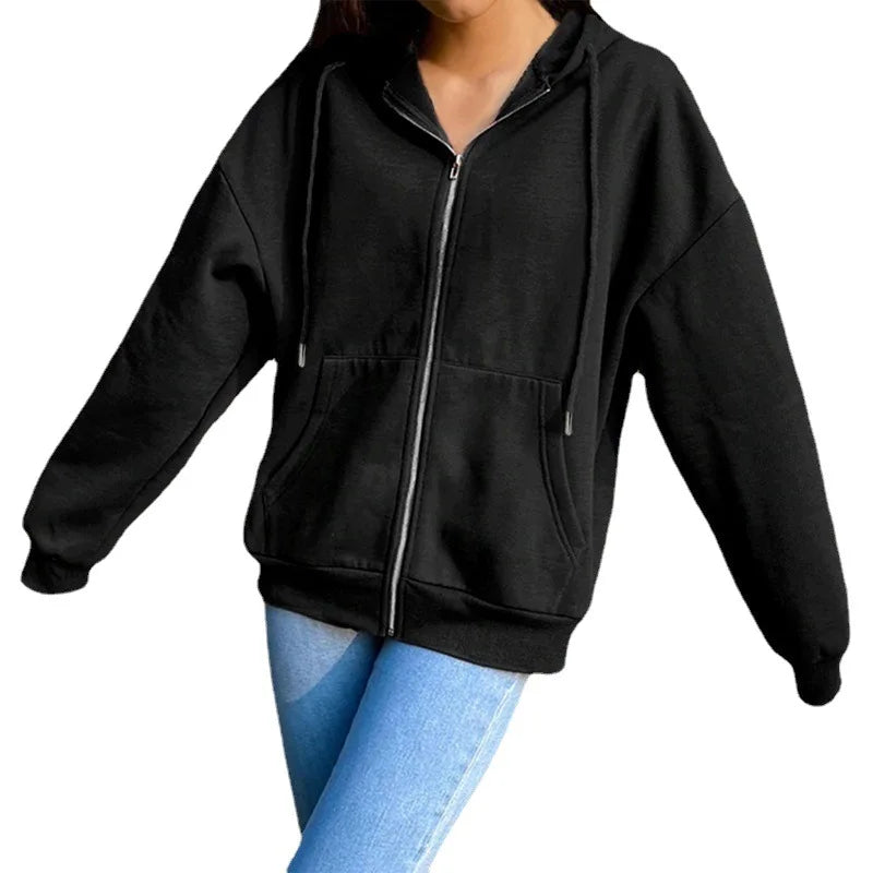 New Women Winter Fleece Hoody Jacket