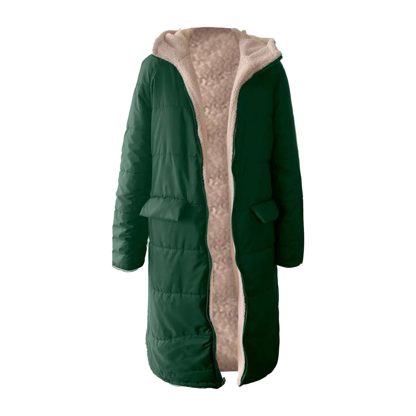 Women Outdoors Long Wind Coat